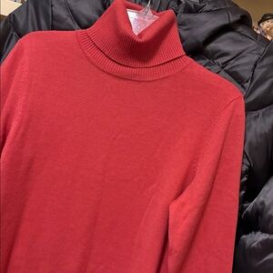 Pendleton coral Turtleneck Sweater